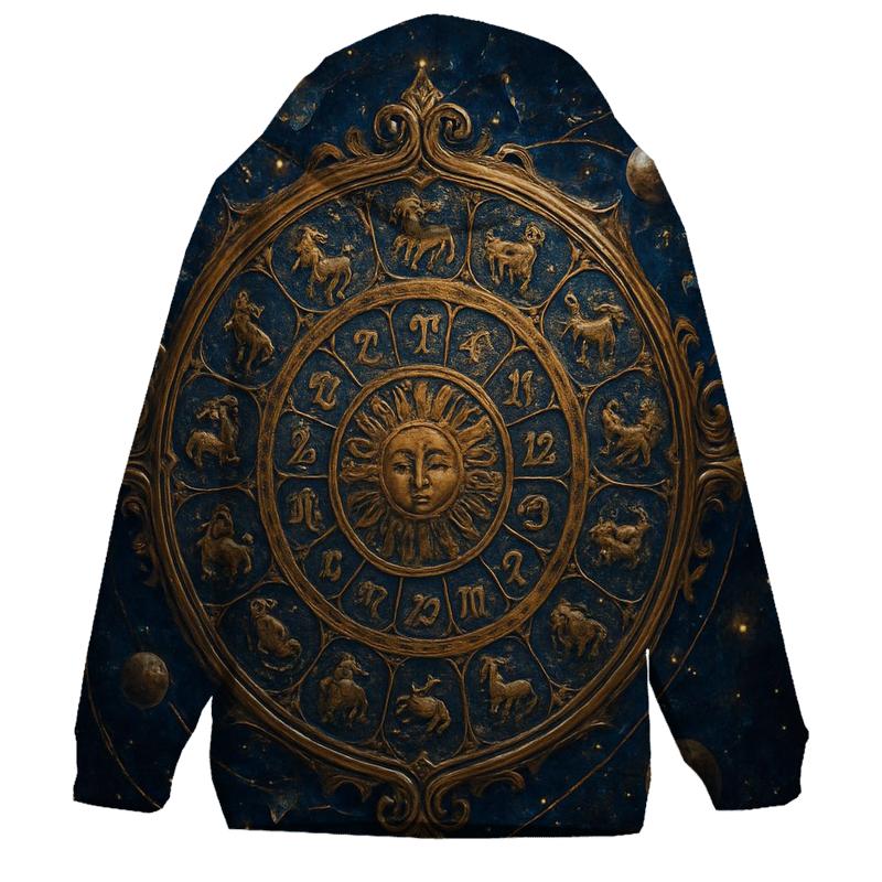 Celestial Medallion printed hoodies
