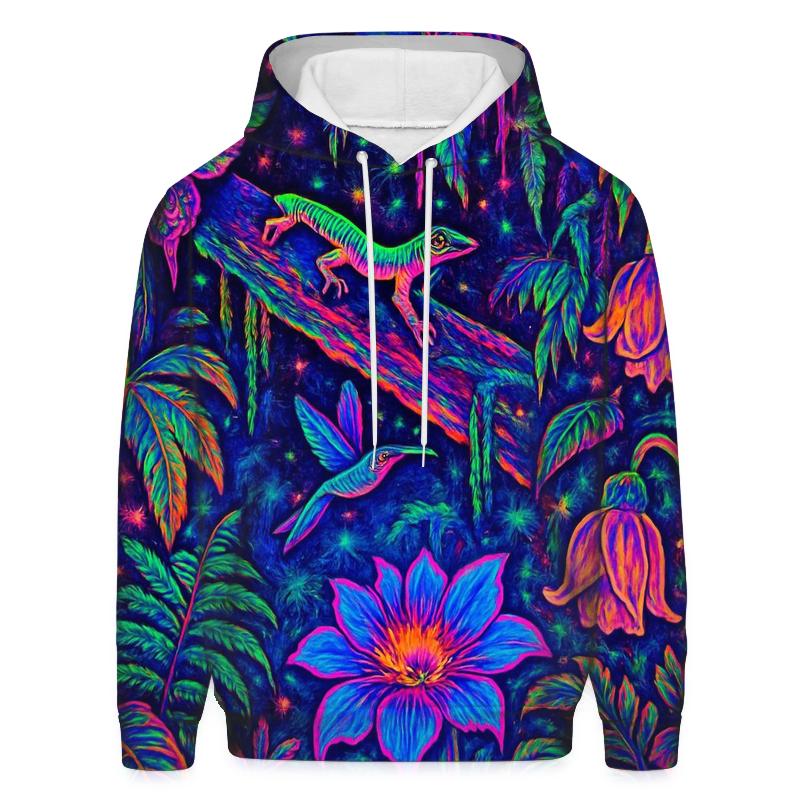 Luminescent Rainforest hoodie trends