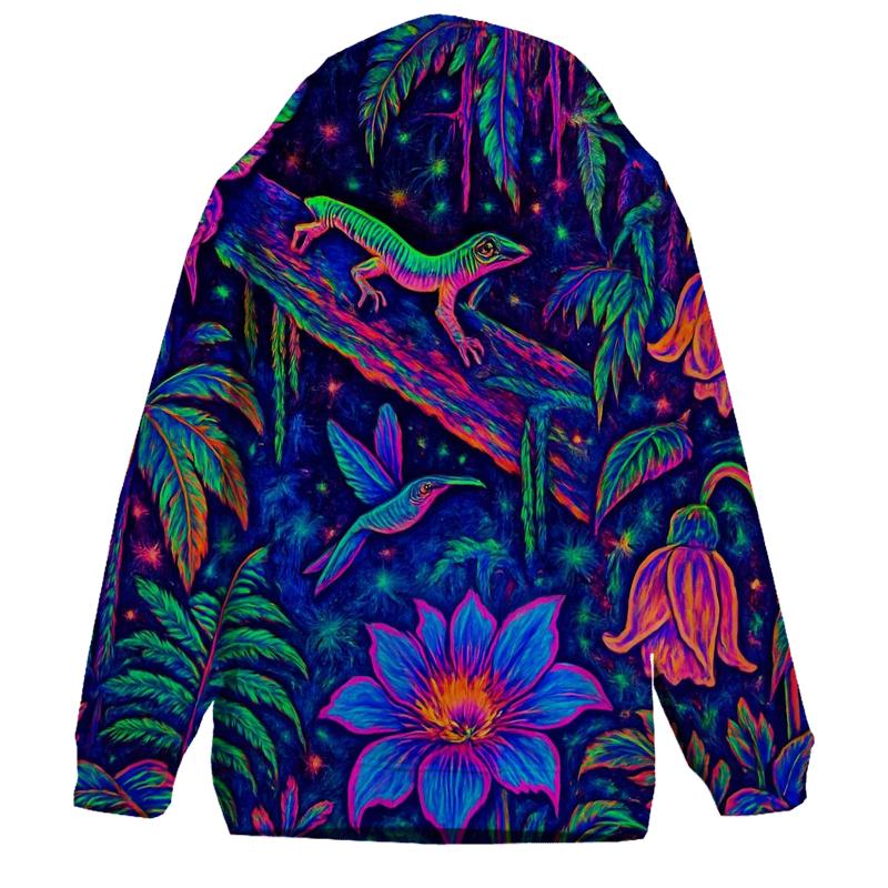 Luminescent Rainforest hoodie trends
