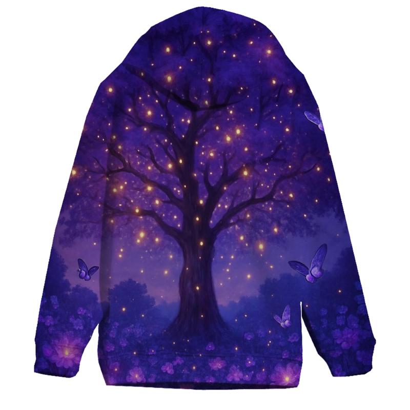Mystic Garden zip-up hoodies