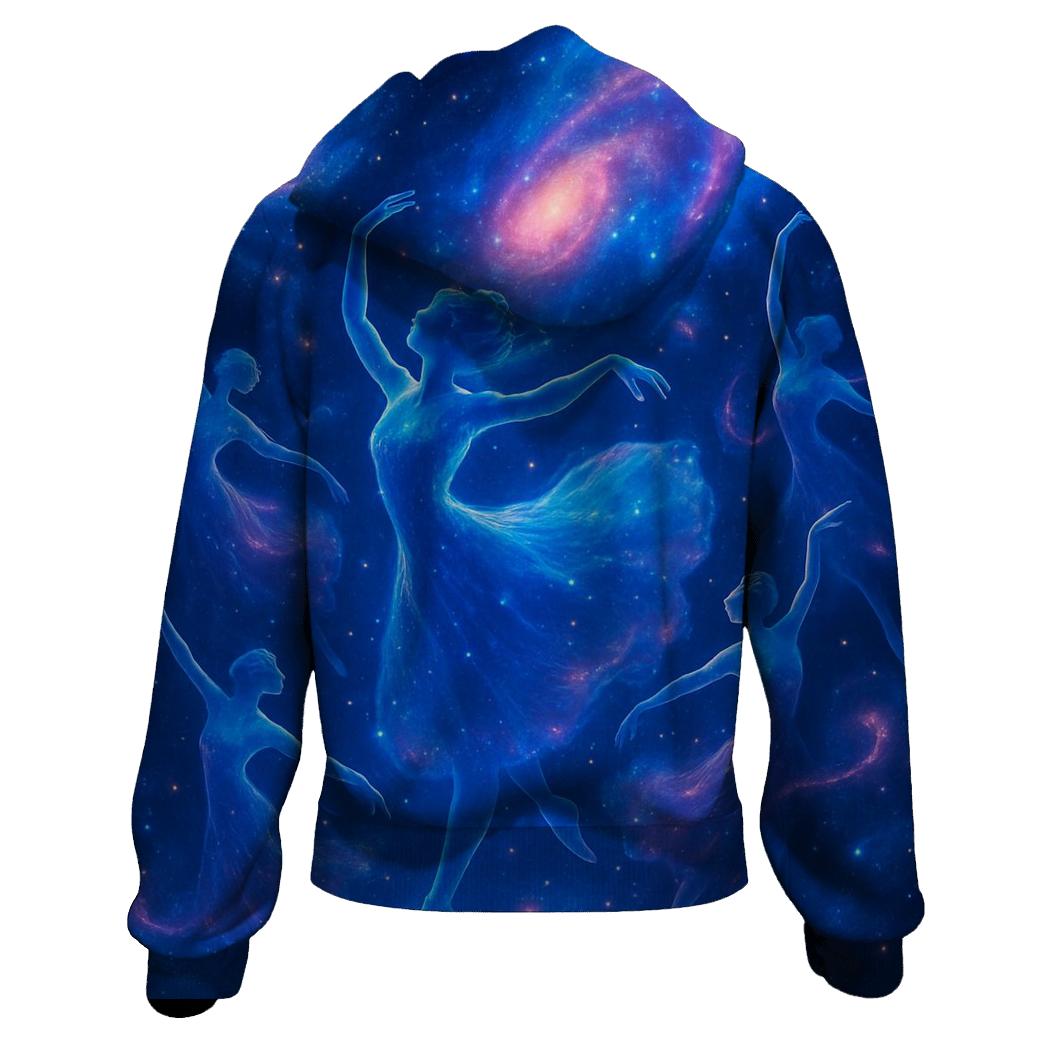 Celestial Dance zip-up hoodies