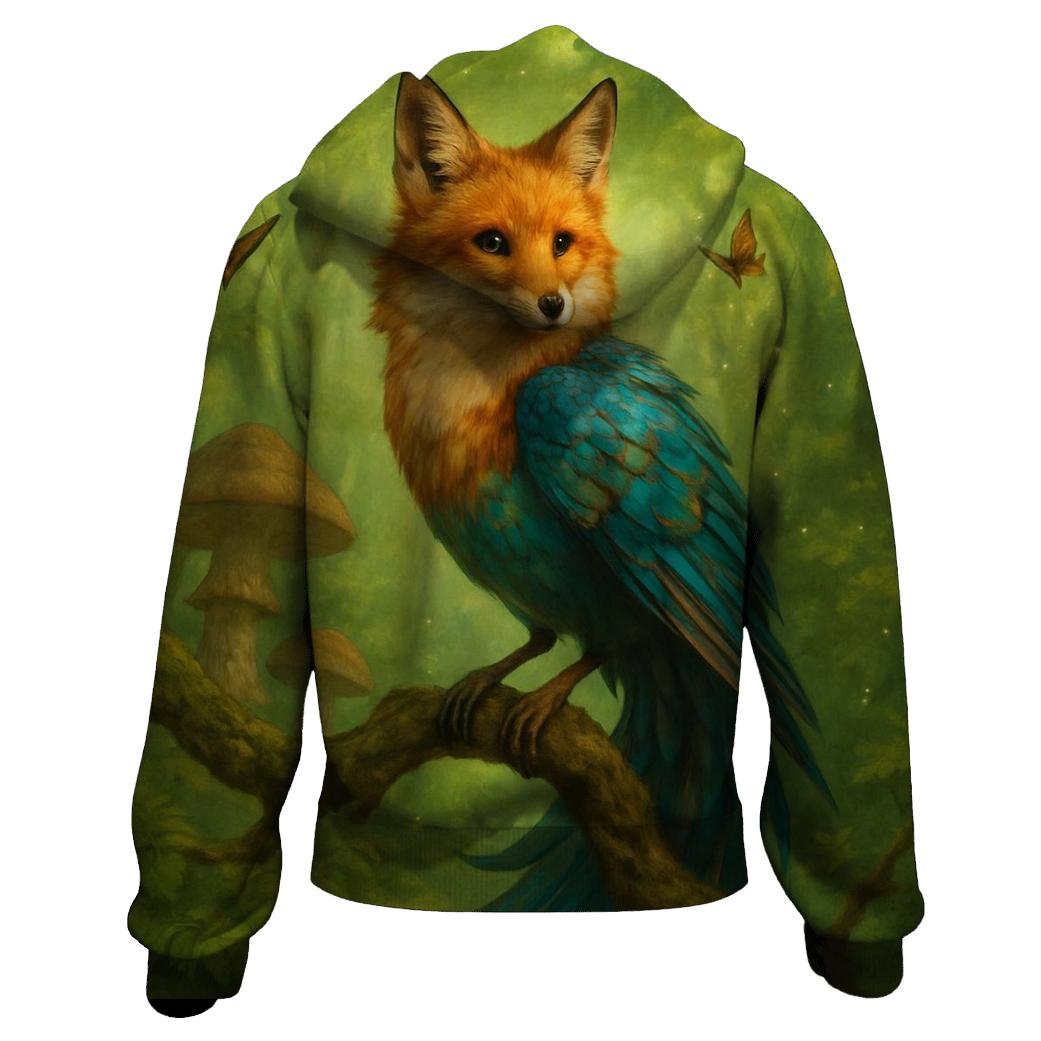 Echoes Of The Forest printed hoodies