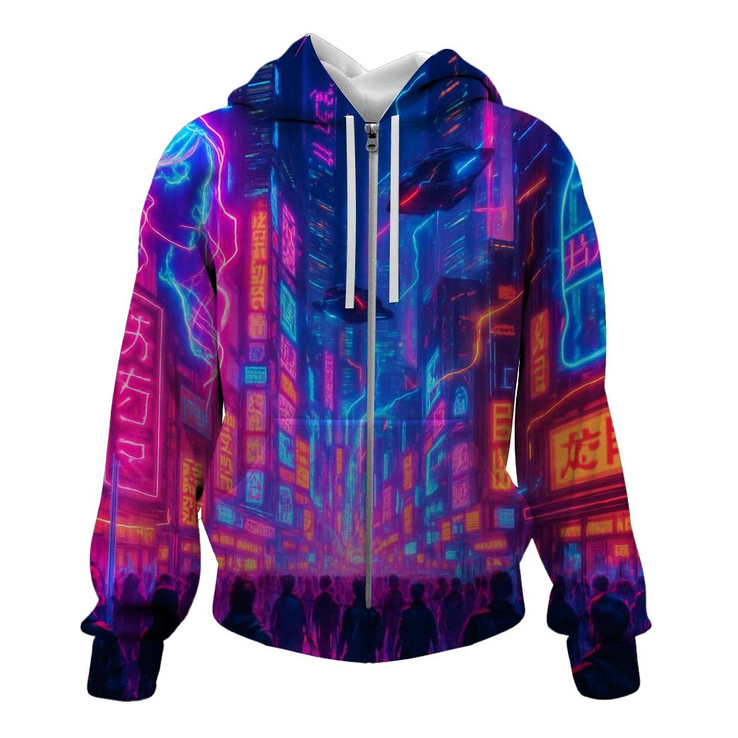 Futuristic Haven heavyweight hoodies