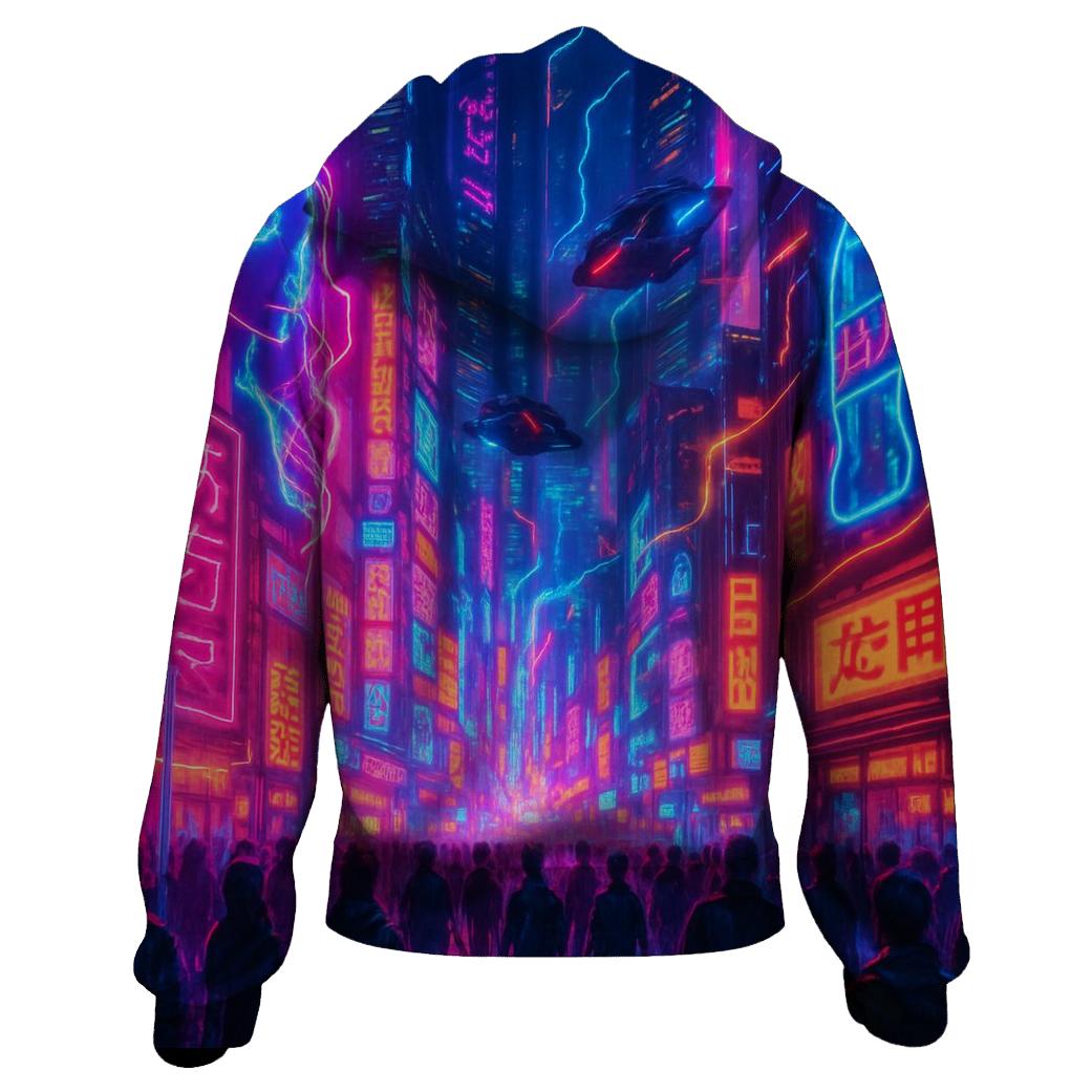 Futuristic Haven heavyweight hoodies