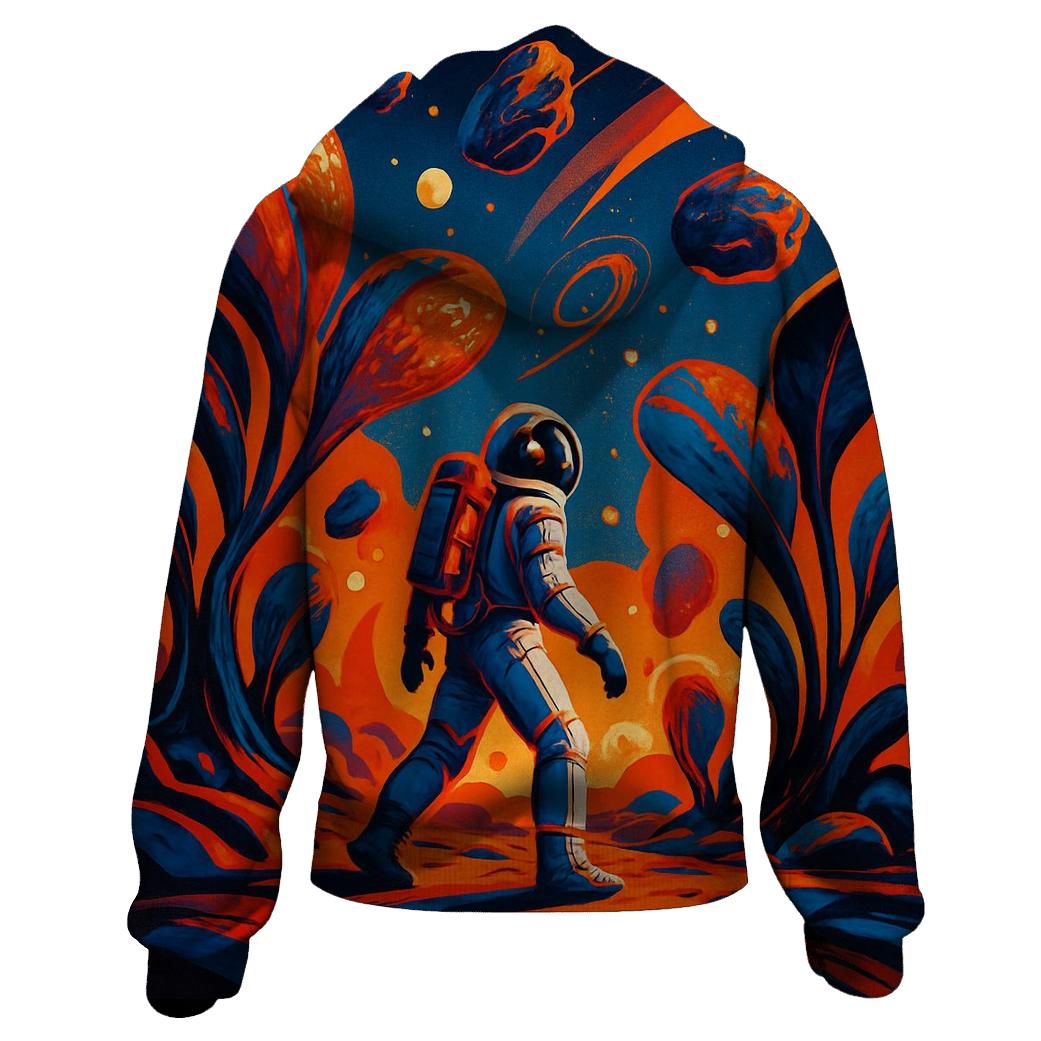 Galactic Expedition embroidered hoodies