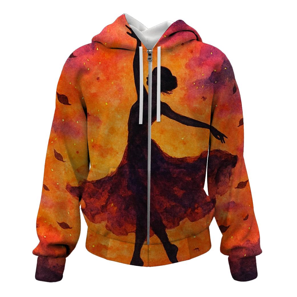 Dancing Shadows lightweight hoodies