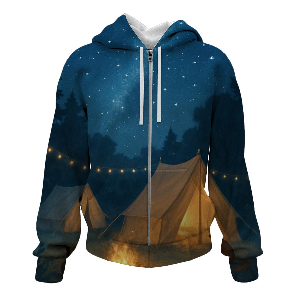 Starlight Retreat printed hoodies
