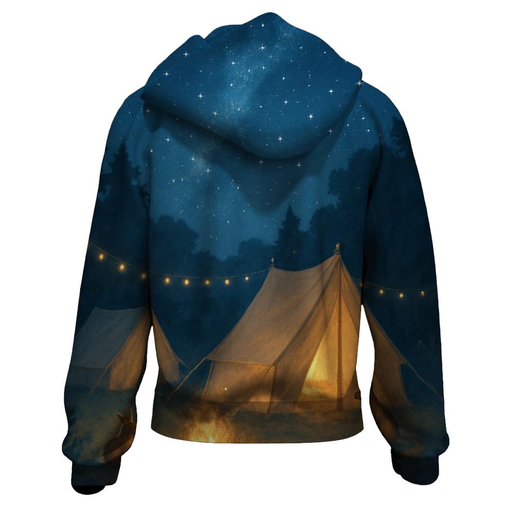 Starlight Retreat printed hoodies