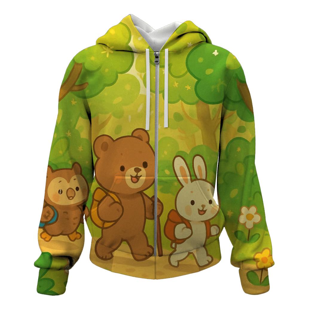 Whimsical Wanderers graphic hoodies