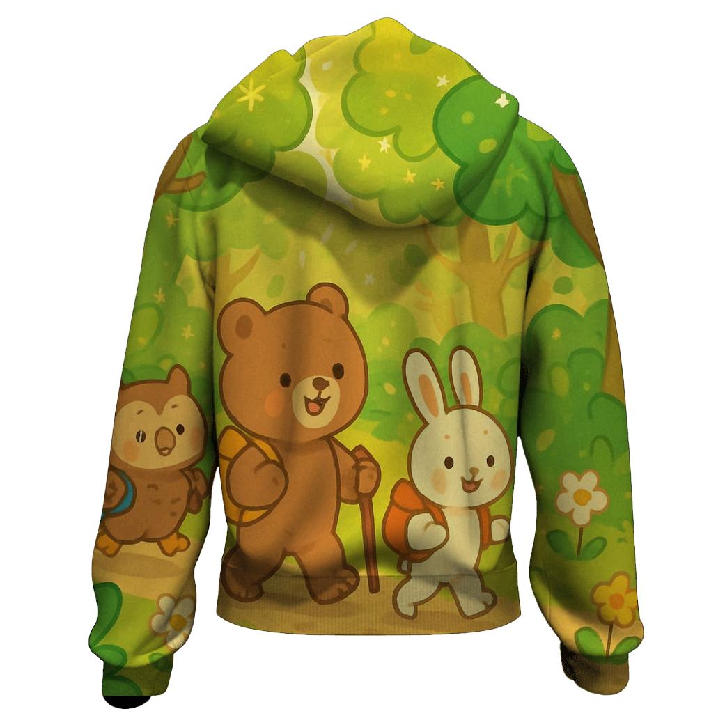 Whimsical Wanderers graphic hoodies
