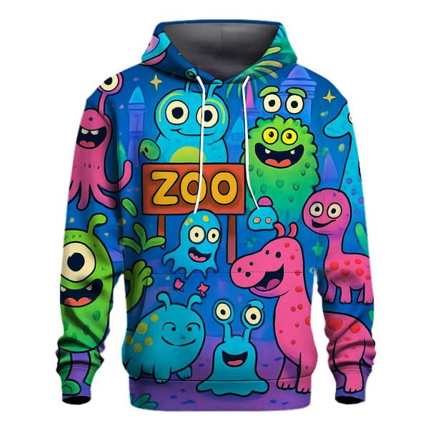 Galactic Zoo premium hoodies