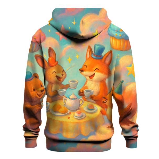 Celestial Tea Party lightweight hoodies
