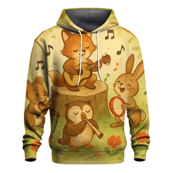 Melody Of The Forest printed hoodies