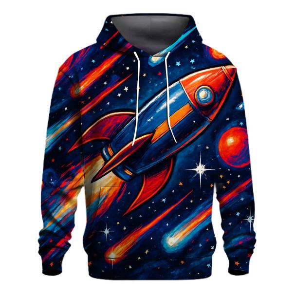 Cosmic Overdrive printed hoodies