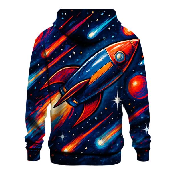Cosmic Overdrive printed hoodies