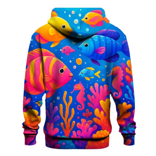 Underwater Harmony printed hoodies