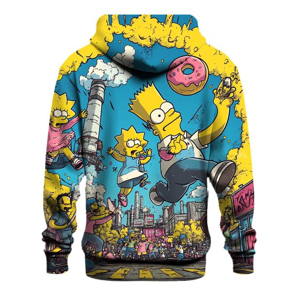 Springfield Sunset Riot pullover hoodies