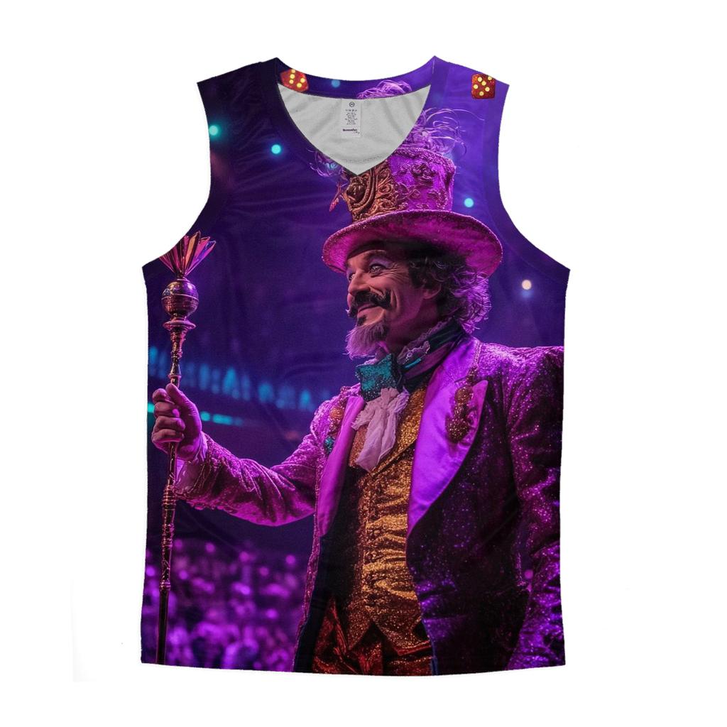 Jeff Goldblum: Electric Eccentricity Of The Grandmaster personalized athletic tanks