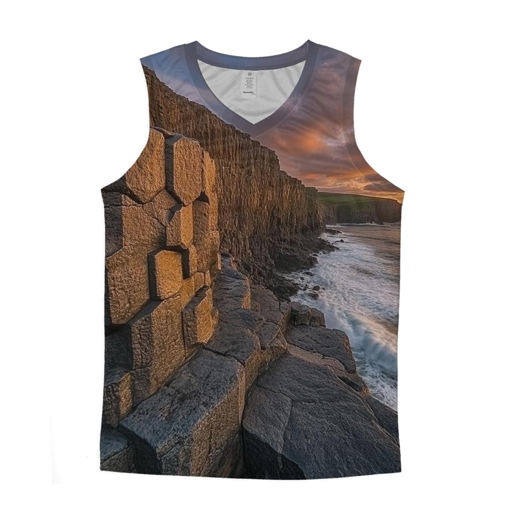 Giants Causeway - Bushmills casual summer tank tops