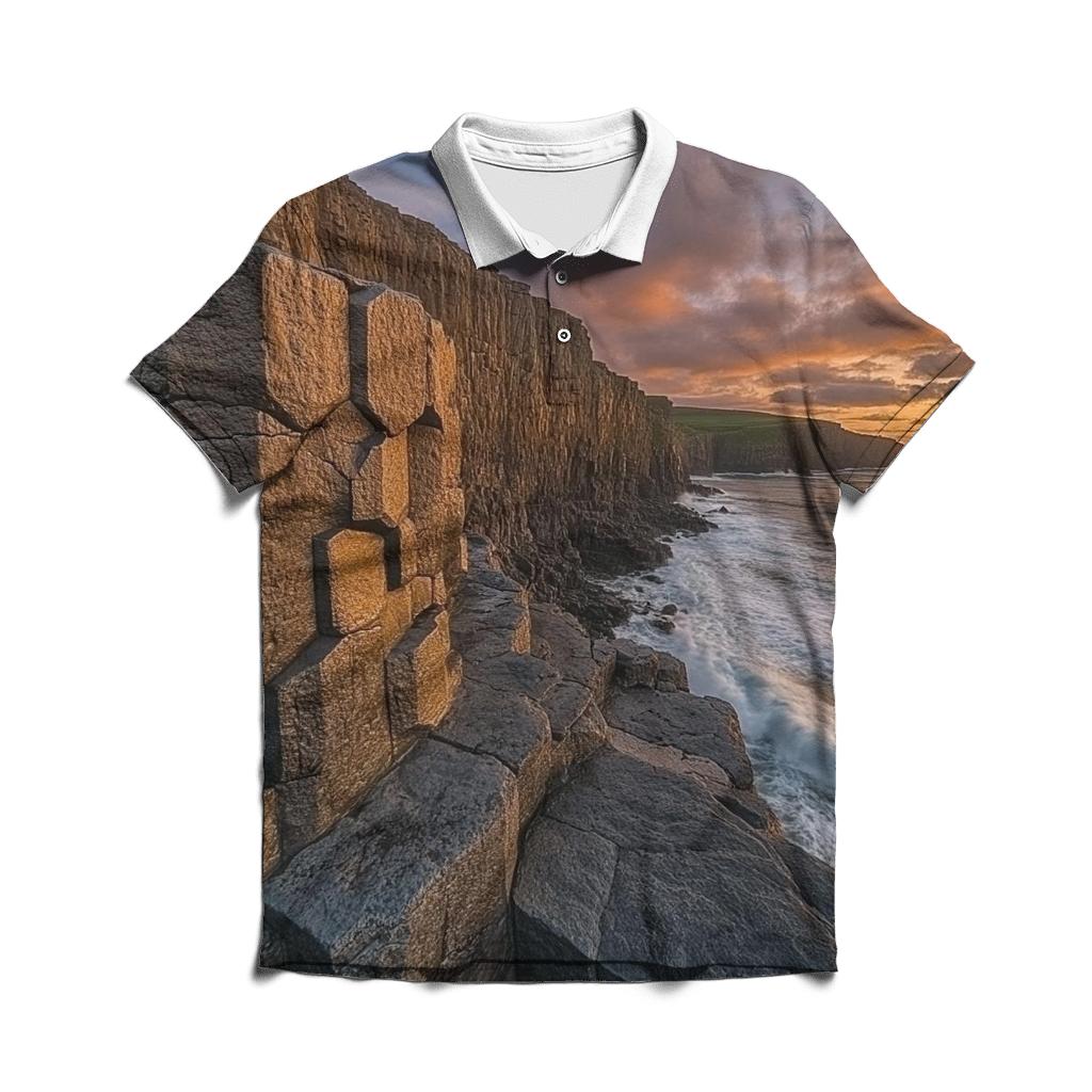 Giants Causeway - Bushmills custom polo shirts