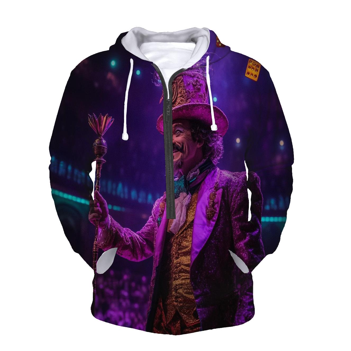 Jeff Goldblum: Electric Eccentricity Of The Grandmaster premium hoodies