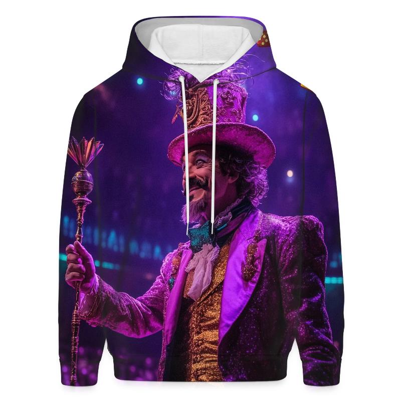 Jeff Goldblum: Electric Eccentricity Of The Grandmaster embroidered hoodies