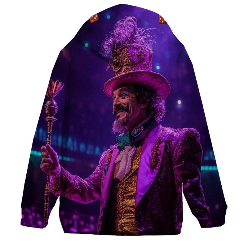 Jeff Goldblum: Electric Eccentricity Of The Grandmaster embroidered hoodies