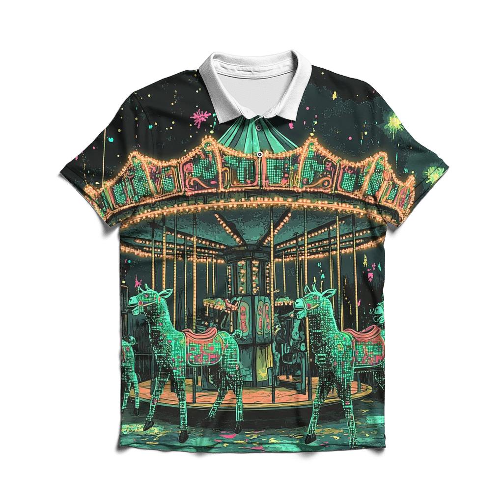 Circuit Carnival Clowns personalized polo shirts