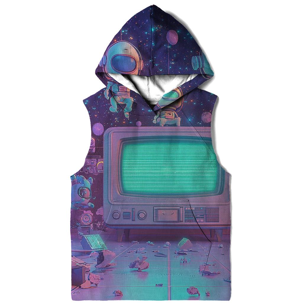 Galactic Saturday Cartoons graphic hoodies