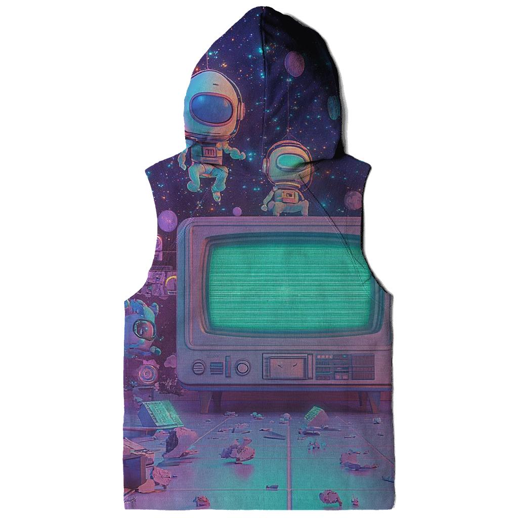 Galactic Saturday Cartoons graphic hoodies