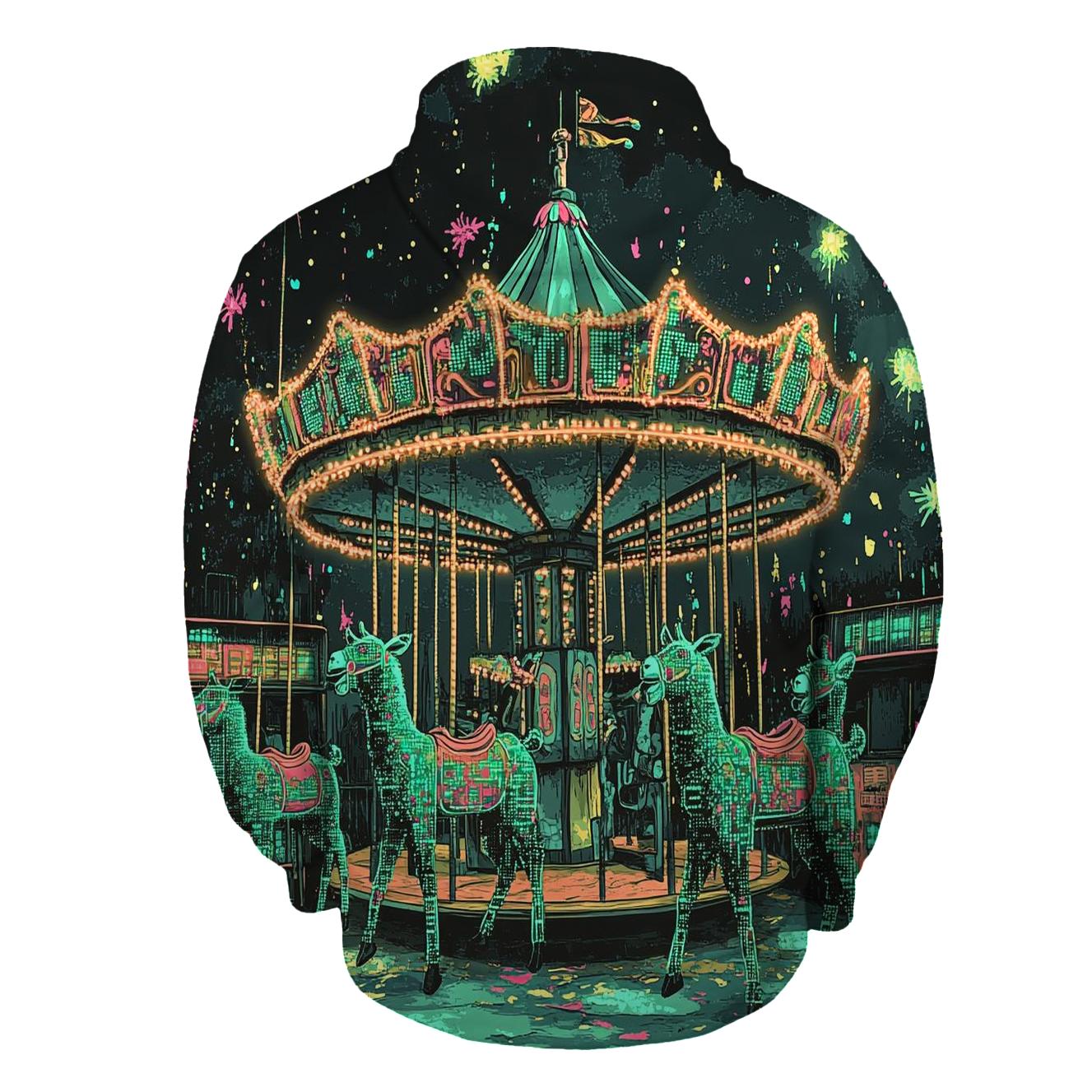 Circuit Carnival Clowns lightweight hoodies