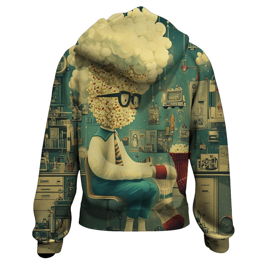 Professor Popcorn And The Time Socks pullover hoodies