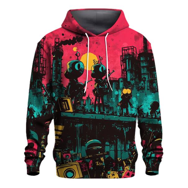 Punk Toybox Riot zip-up hoodies