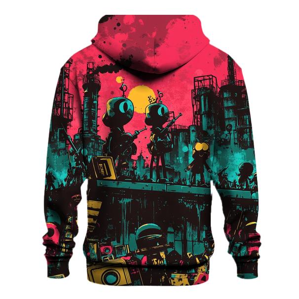 Punk Toybox Riot zip-up hoodies