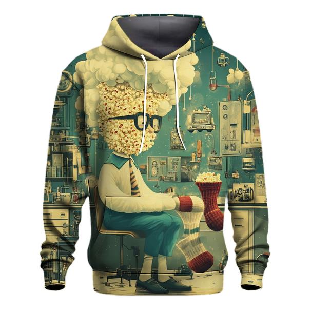 Professor Popcorn And The Time Socks hoodie designs