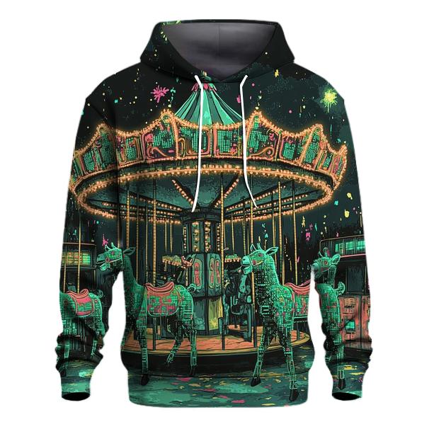 Circuit Carnival Clowns lightweight hoodies