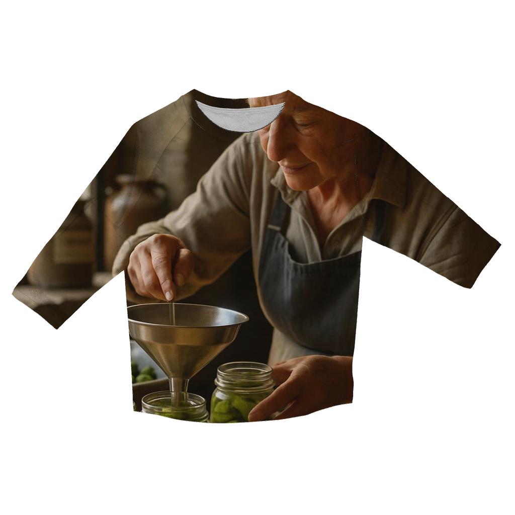 Cornichon Conservator In Village Larder trendy 3/4 sleeve tops