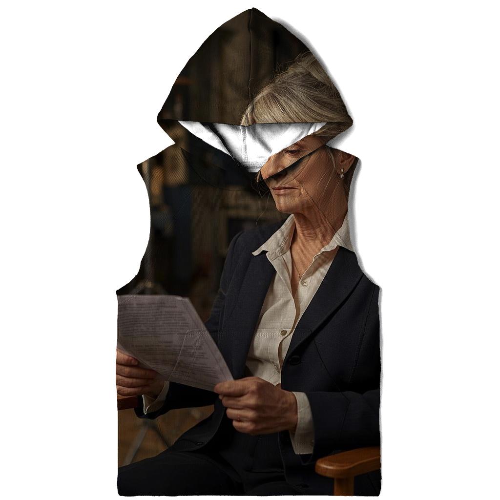 Polly Holliday On Set Study premium hoodies