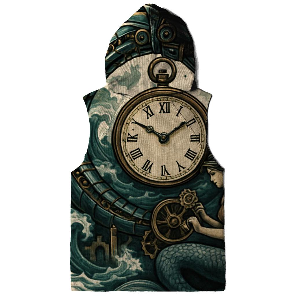 Clockwork Ouroboros Siren graphic hoodies