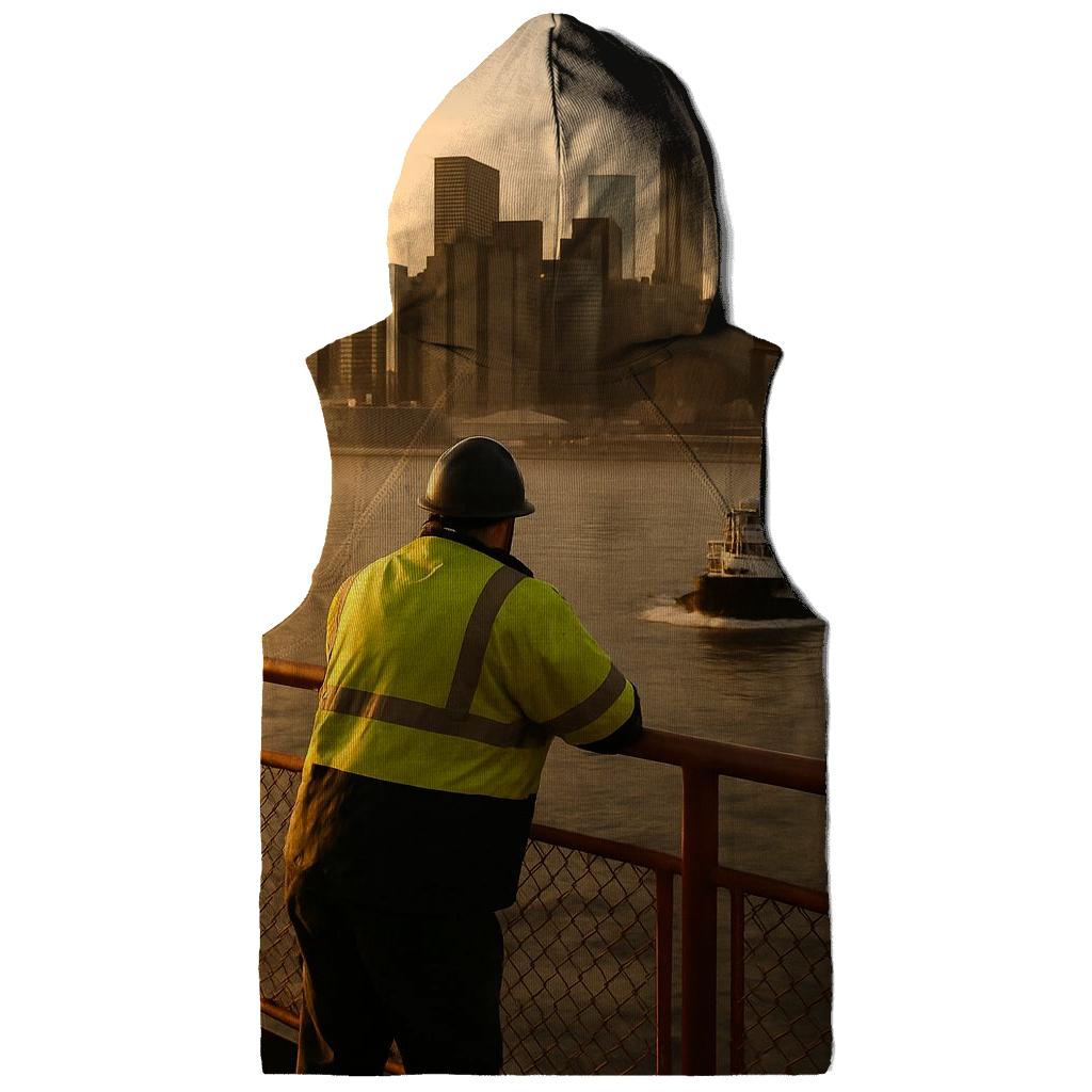 Harbor Hourglass View Of Manhattan pullover hoodies