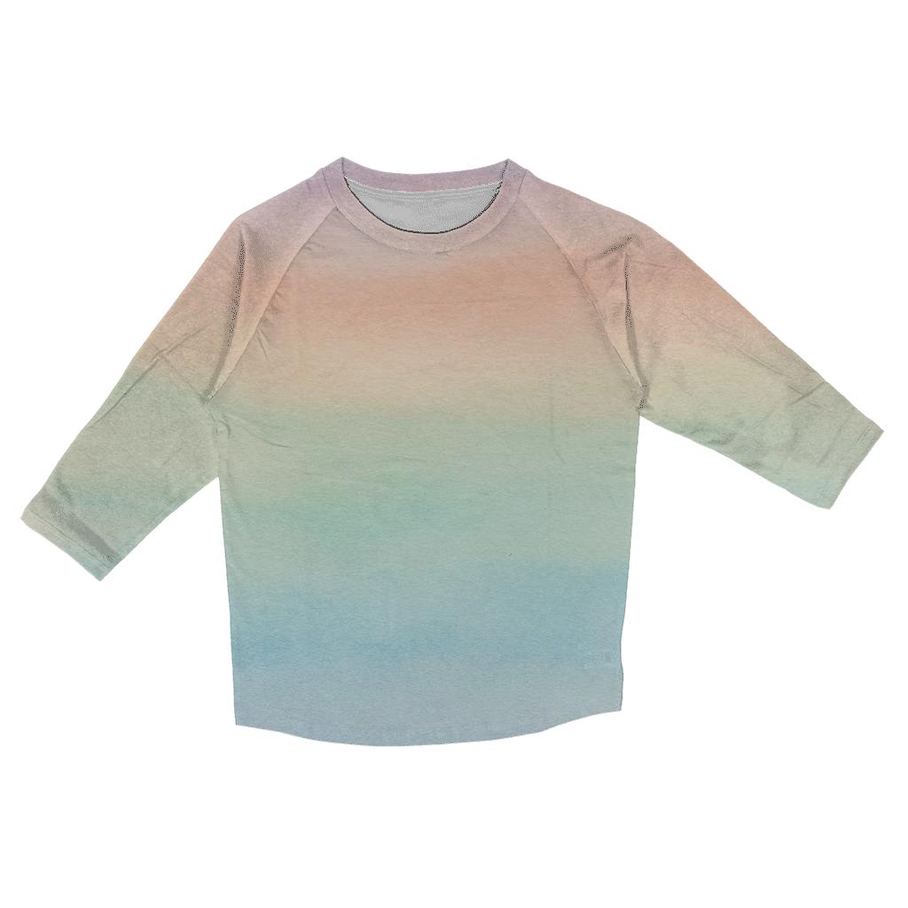 Pastel Drift trendy 3/4 sleeve tops