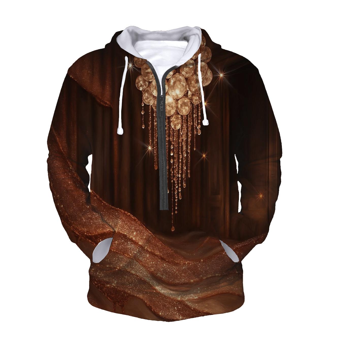 Gilded Stardust Chandelier custom hoodies