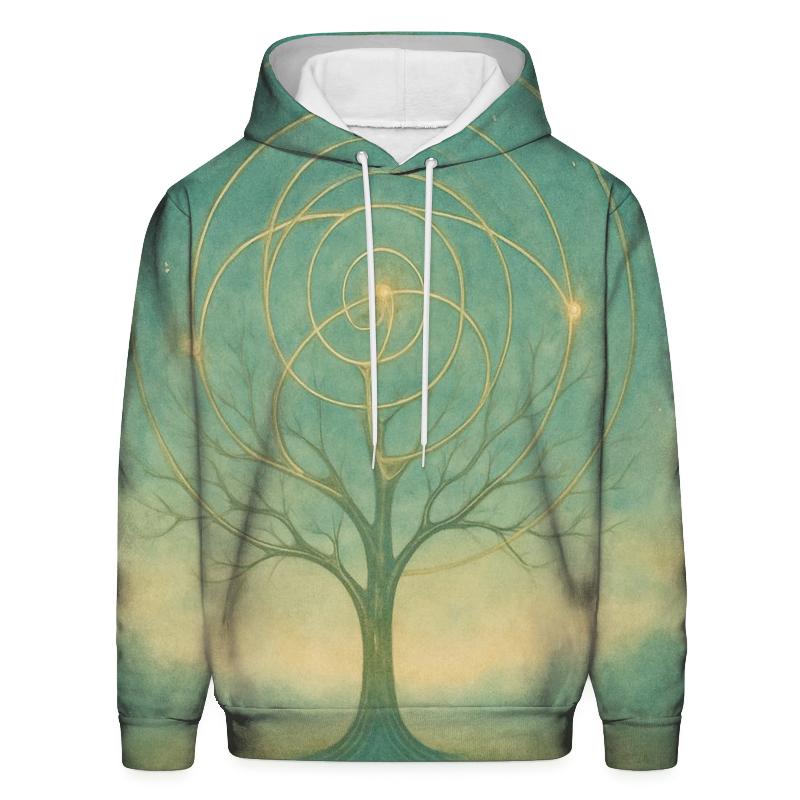 Luminous Tree Of Life premium hoodies