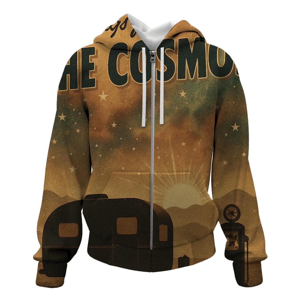 Stellar Roadtrip Postcard heavyweight hoodies