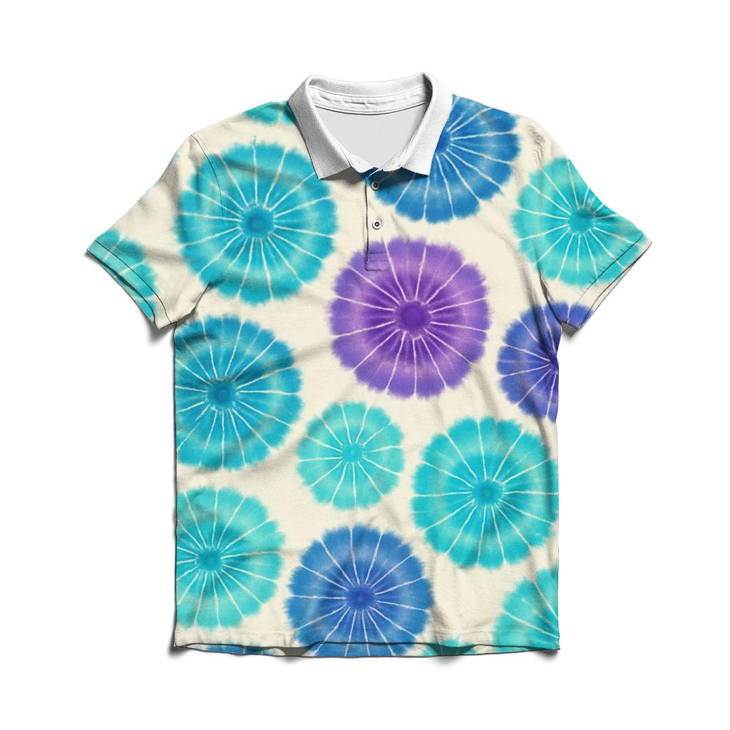 Cosmic Kumo Cluster casual sports polo shirts