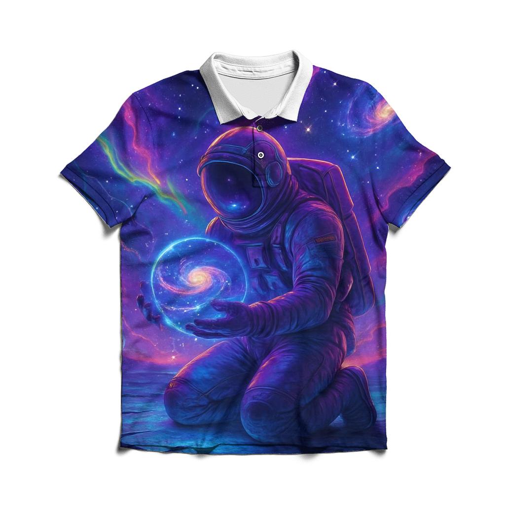 Nebula Voyager custom polo shirts