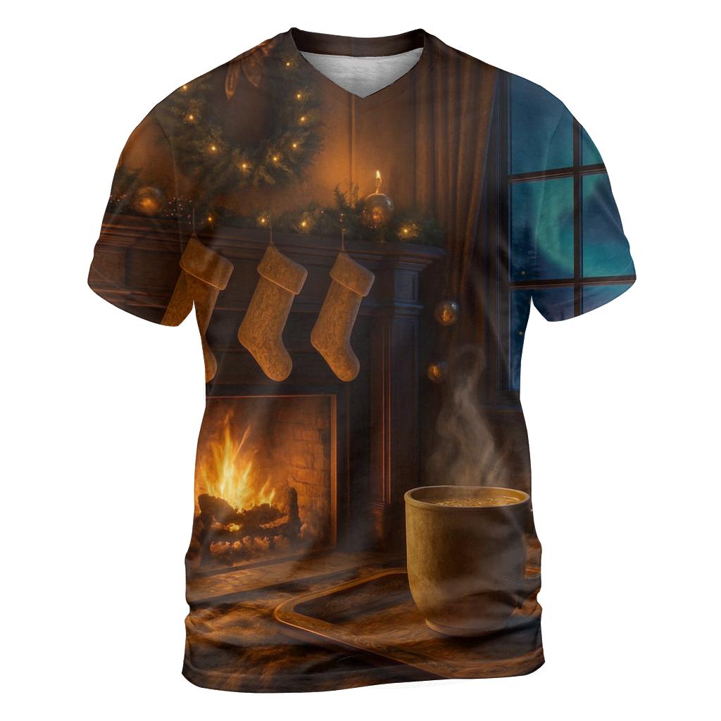 Midwinter Hearth Under Starlight personalized full print shirts
