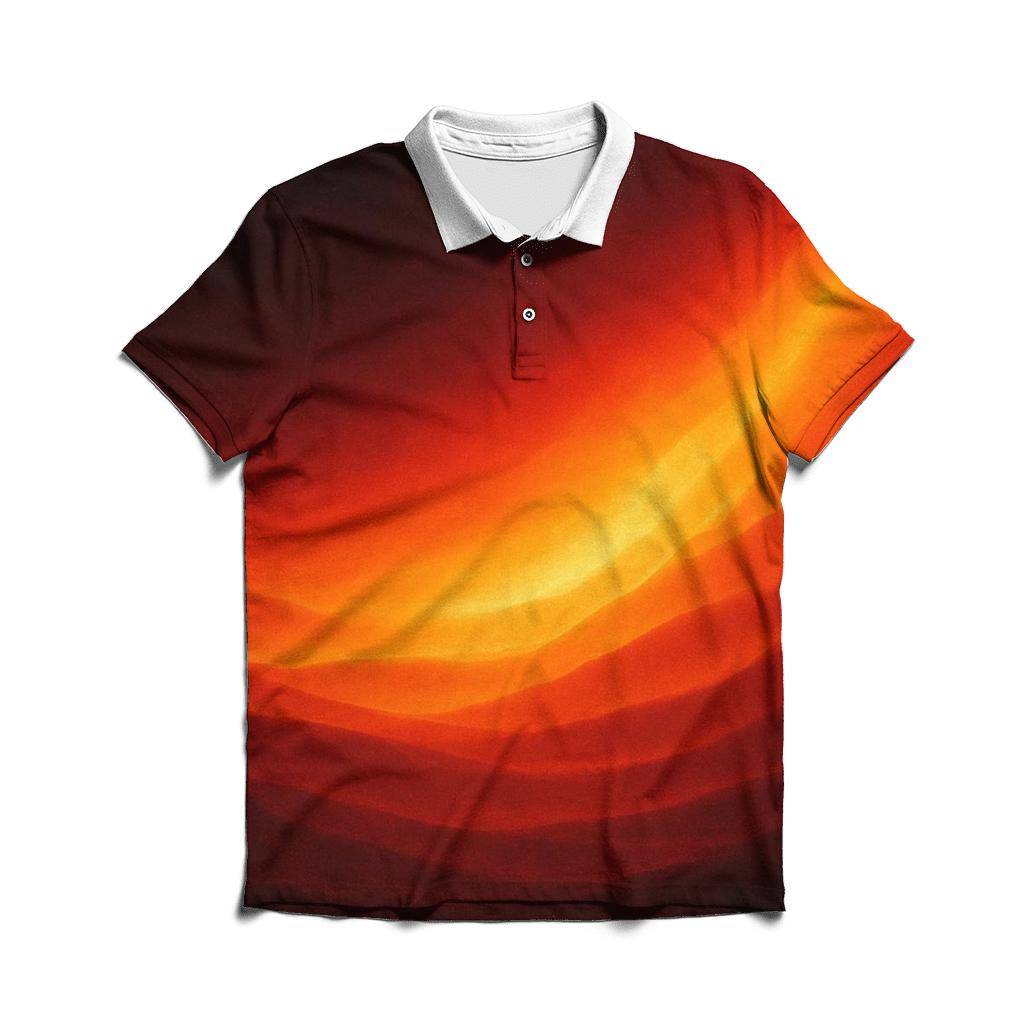 Molten Cascade premium cotton polo shirts