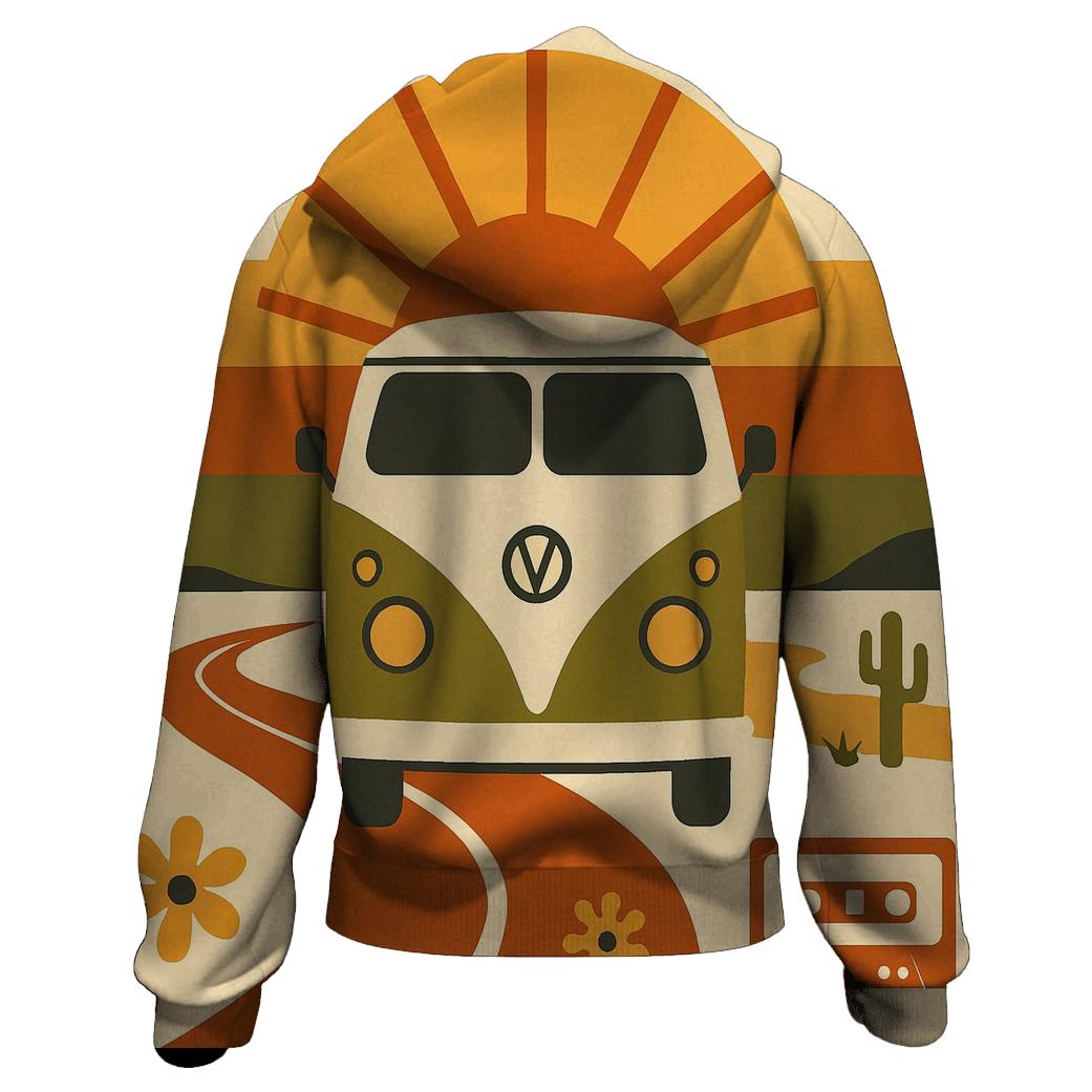 Sunburst Roadtrip pullover hoodies