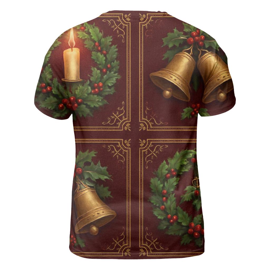 Crimson Carol Tile Pattern unique graphic print tees